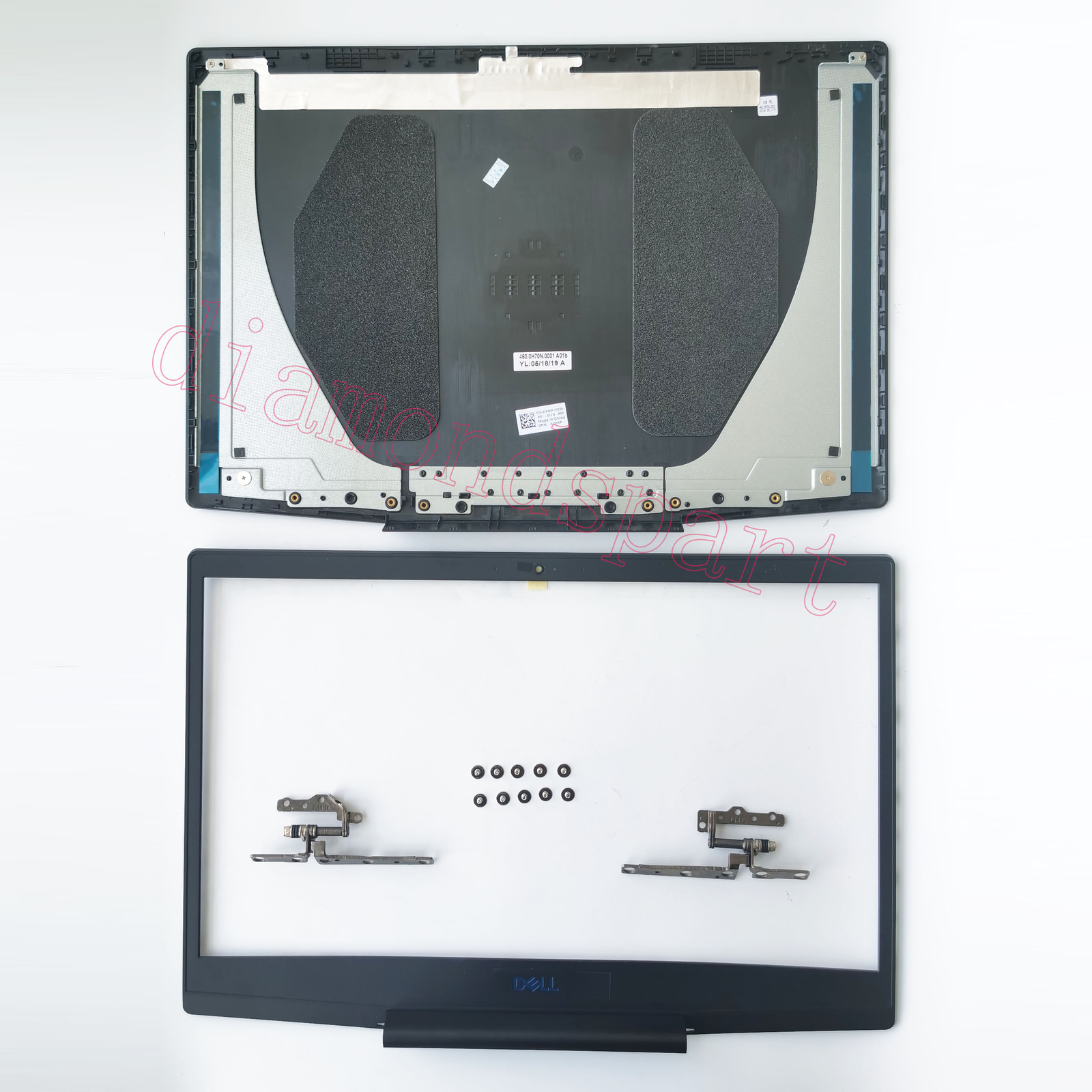 NEW LCD Lid Back Cover+Bezel+Hinge+screw for Dell G3 15 3590 P89F002 0747KP US