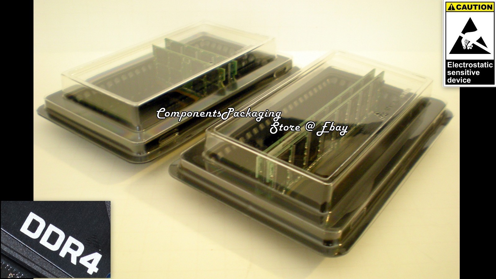 Laptop PC DDR4 Memory Tray Storage Holder – Anti Static – Lot of 5 10 20 45