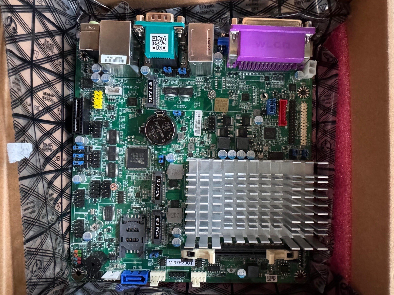 Jetway MI97R-30UT Mini-ITX Industrial Motherboard w/Realtek LAN Made In Taiwan