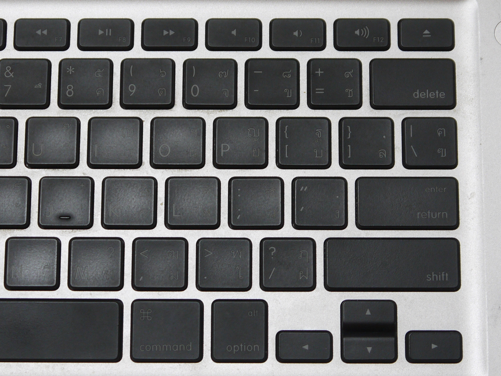 Grade B Keyboard TopCase Thai Trackpad for MacBook Air 13″ A1237 2008 A1304 2009