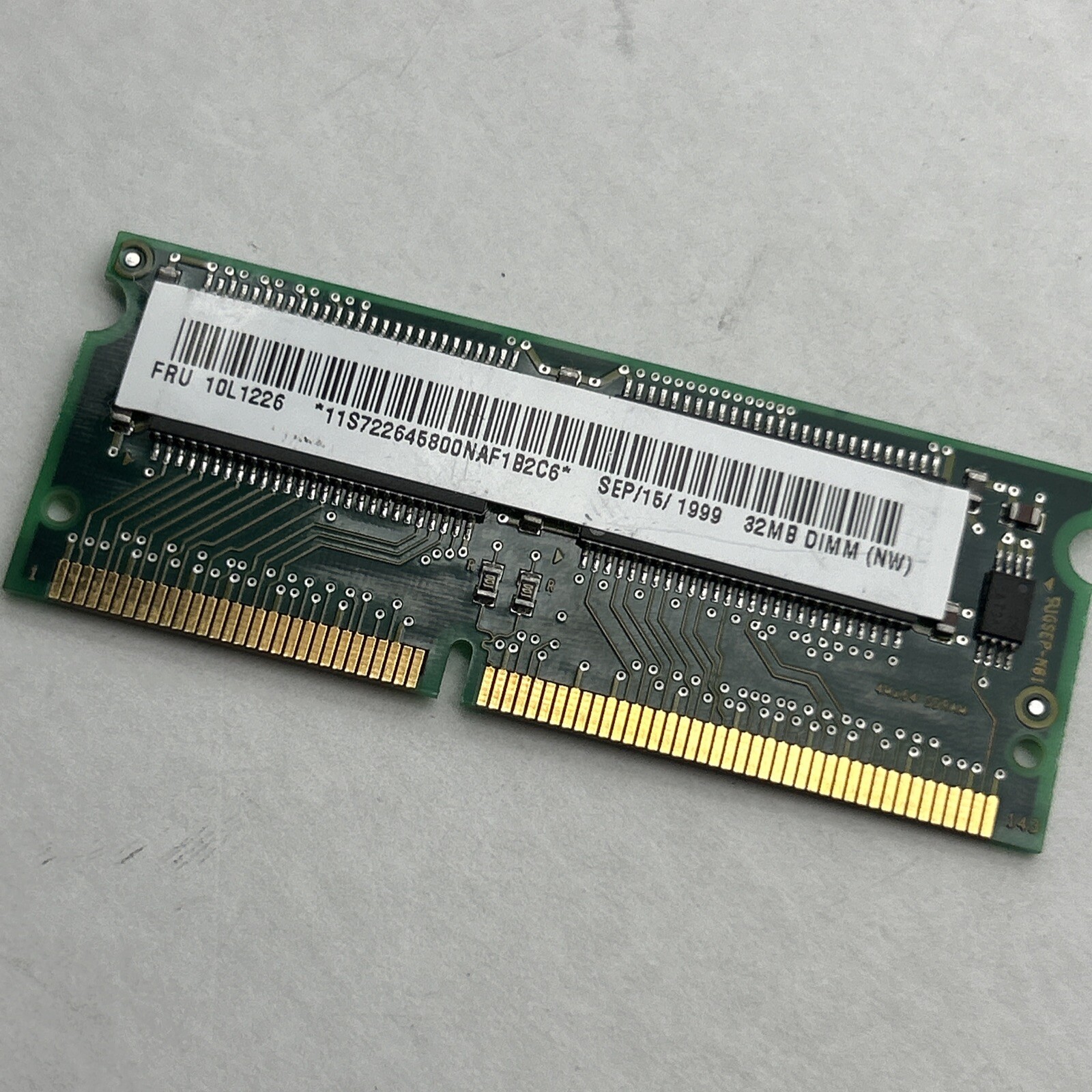 Kingston Compaq IBM 32MB PC 66Mhz LAPTOP SO-DIMM MEMORY PC66 PC-66