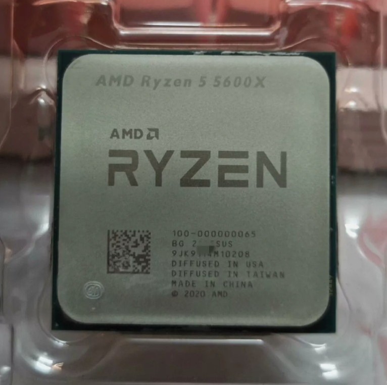 ForAMD Ryzen 5 5600X 3.7GHz 6-Core 12T PROCESSOR Socket AM4 IN Bulk Retailed CPU