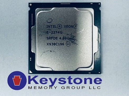 Intel Xeon E-2274G SRFDE Quad Core 4.0GHz / 4.9GHz LGA1151 CPU *km