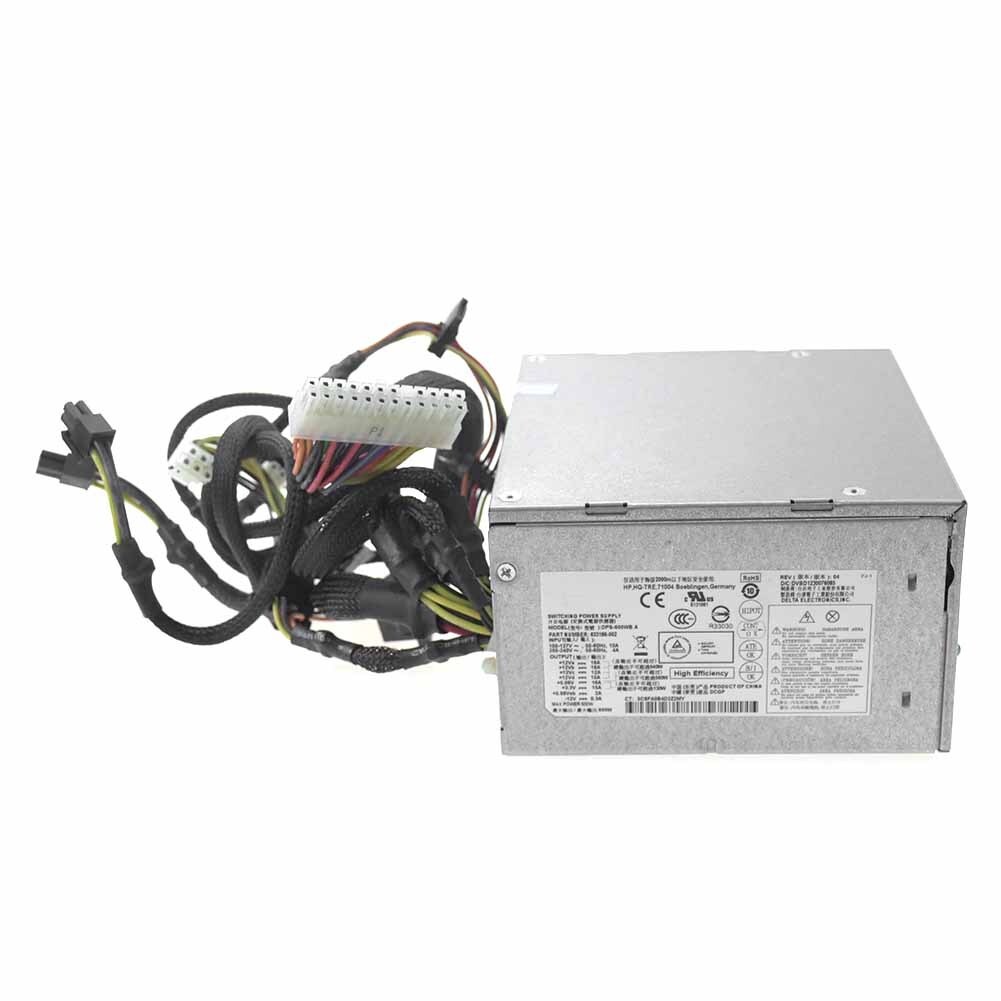 633186-002 DPS-600WB A 600W Power Supply Replacement for HP ENVY 810 Phoenix h9