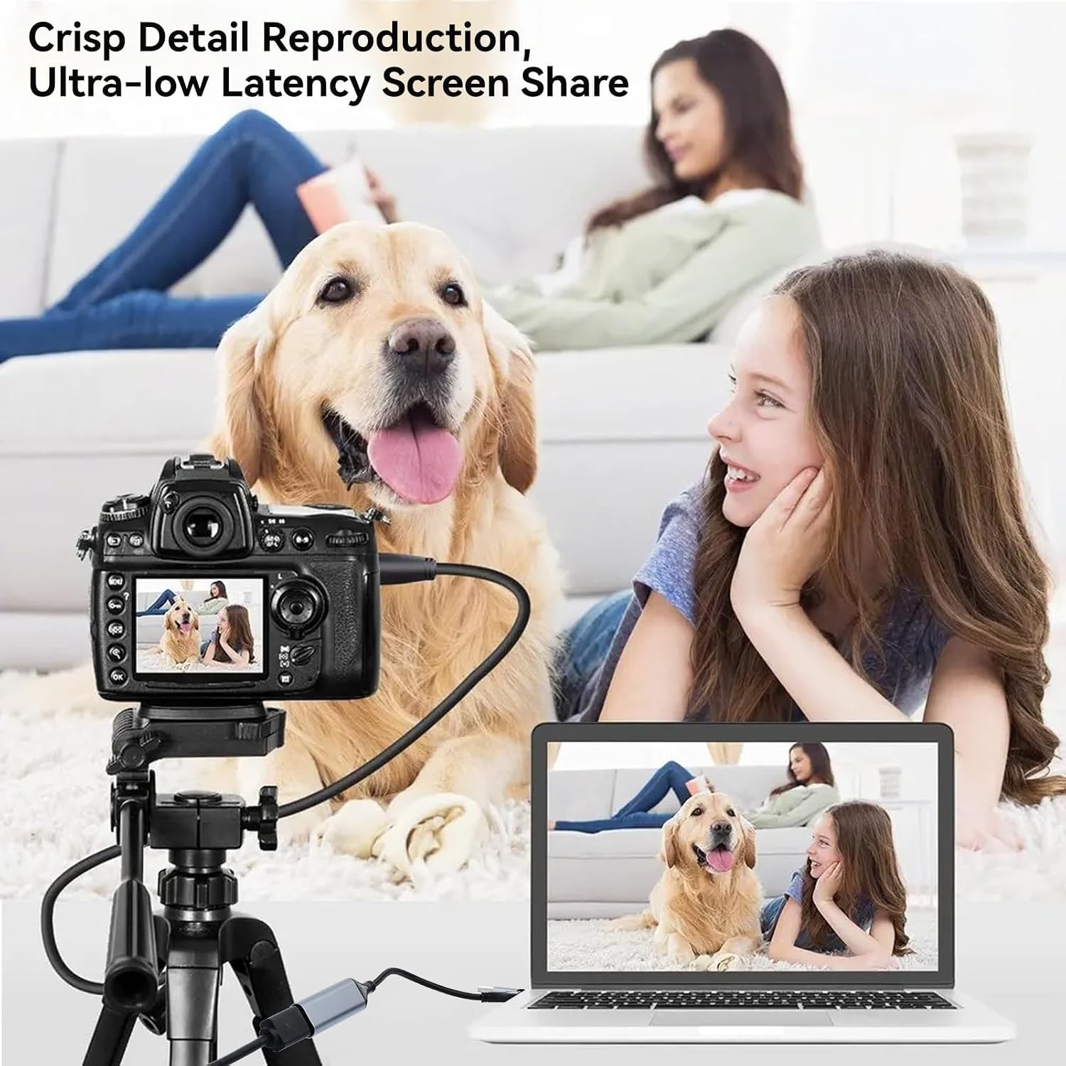 Compact 4K HDMI Capture Card with USB-A/USB-C – Perfect for Gamers & Creators