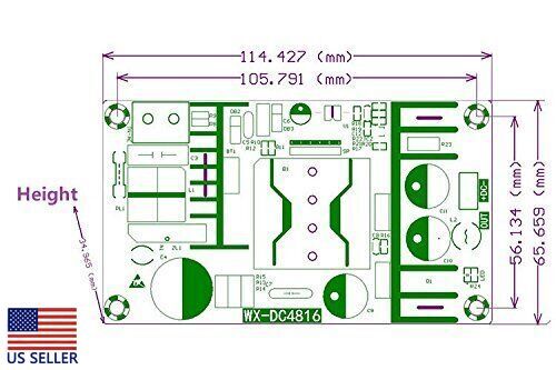 1PC NEW AC-DC Converter AC 110V 120V 220V 230V to DC 48V 4A Switching Power