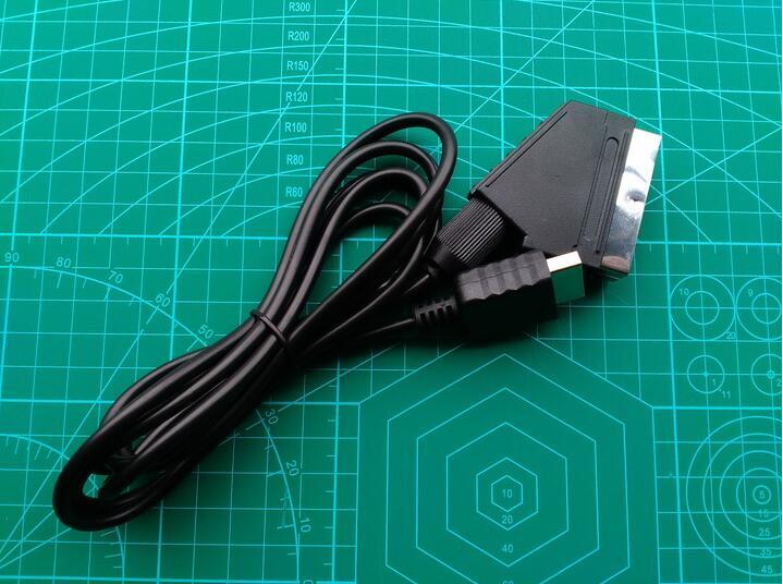 RGB Scart Cable For Sony Playstation PS1 PS2 PS3 Console Systems AV Lead