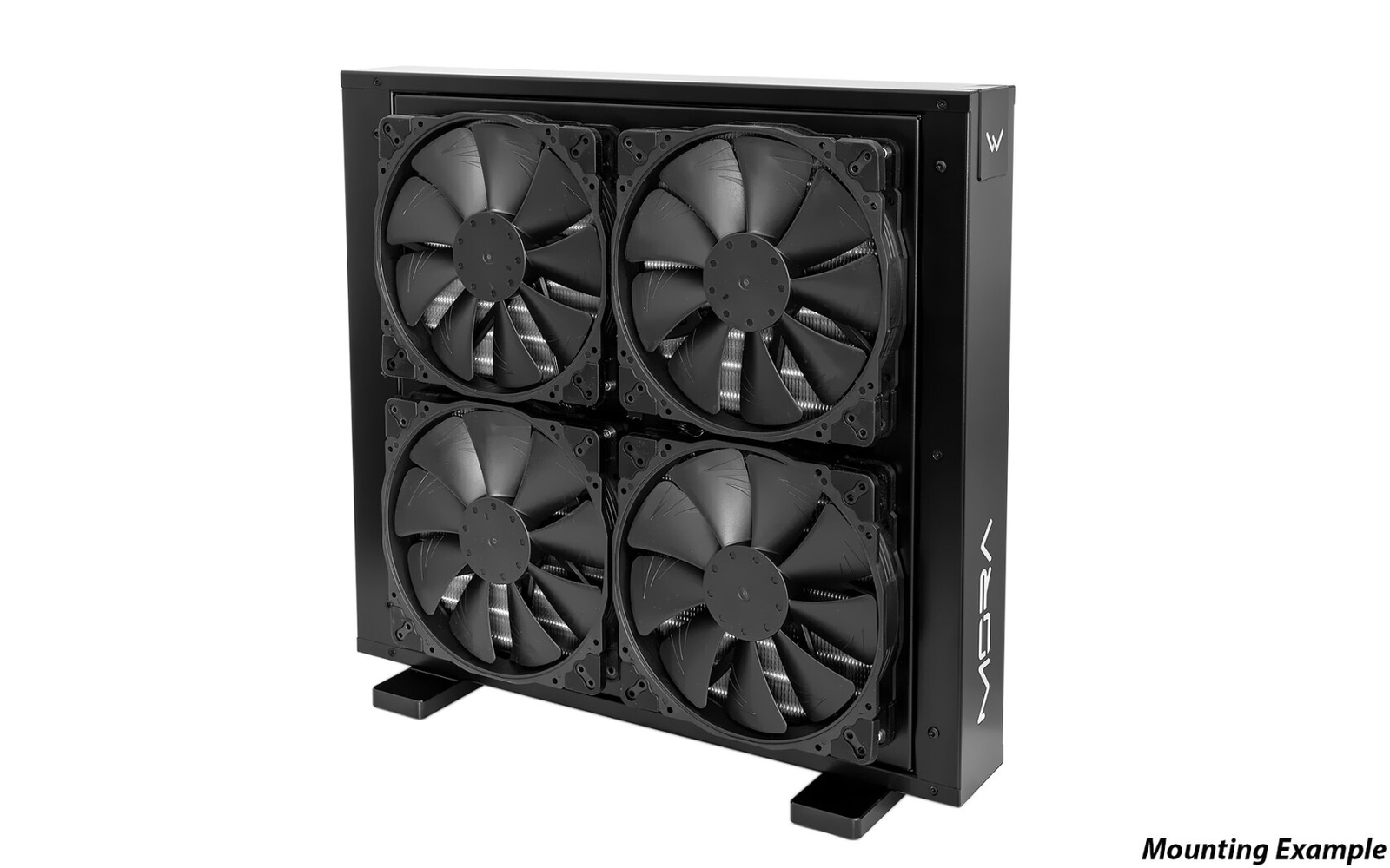 Watercool MO-RA IV 400 Radiator, 4x200mm, Black