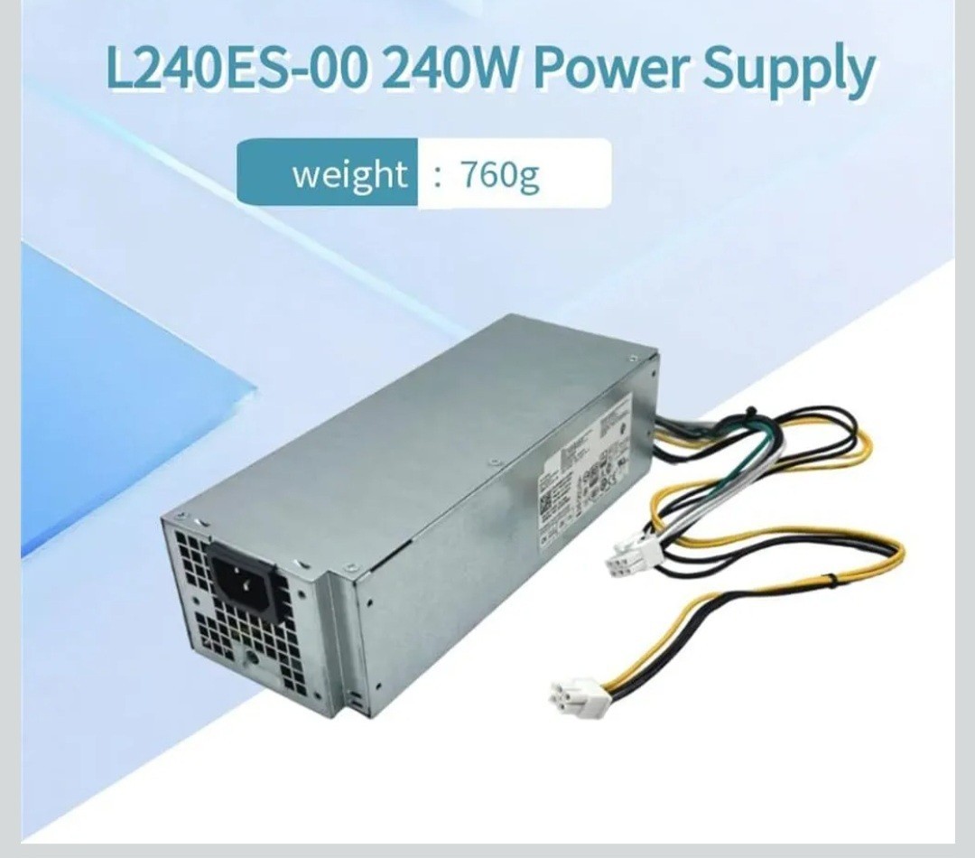 For Dell Optiplex MT Mini Tower 3050 5050 7050 240W Power Supply H240ES-02 J61WF