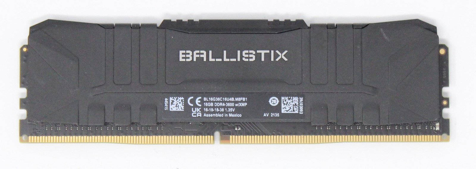 Crucial Ballistix 16GB (1x16GB) BL16G36C16U4B PC4-28800 DDR4-3600 RAM (#28305)