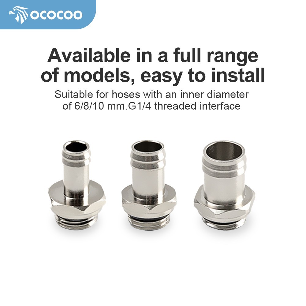 20 Pack G1/4 N4-N10 Barbed Fitting | Direct From China | Free Shipping USA