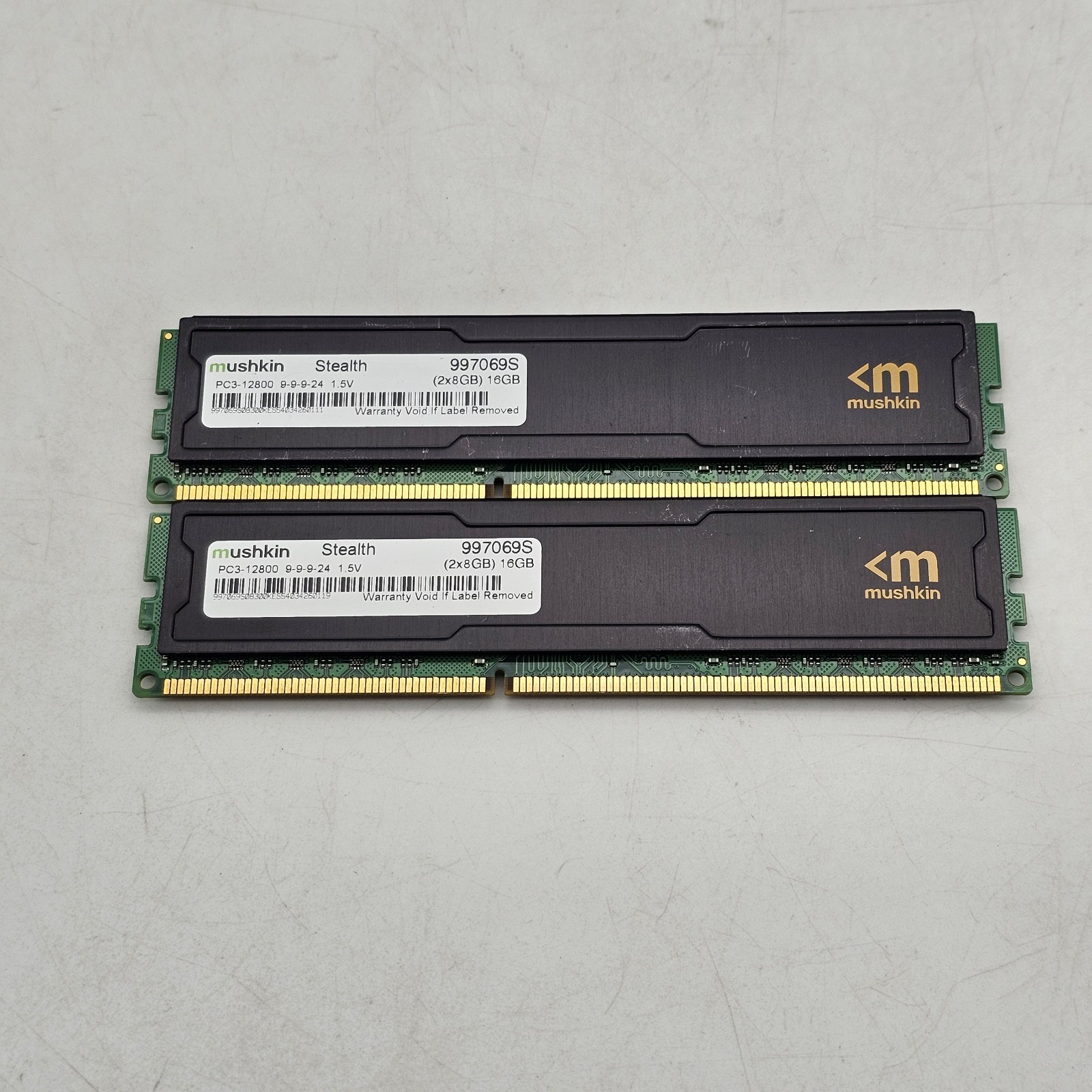 Mushkin Stealth 16GB (2x8GB) DDR3-1600 RAM