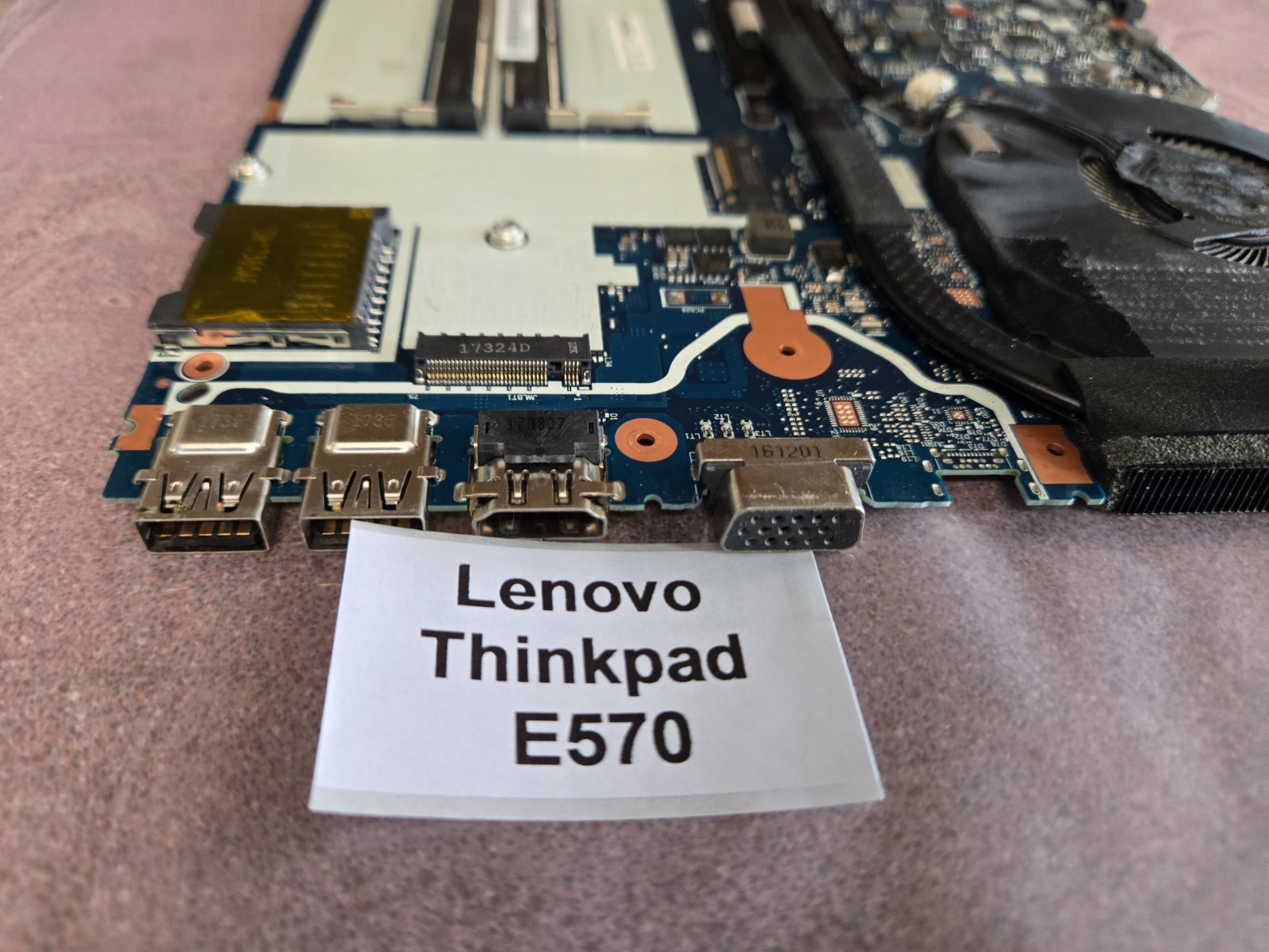 LENOVO THINKPAD E570 Intel i5-7200U @2.5GHz Motherboard NM-A831