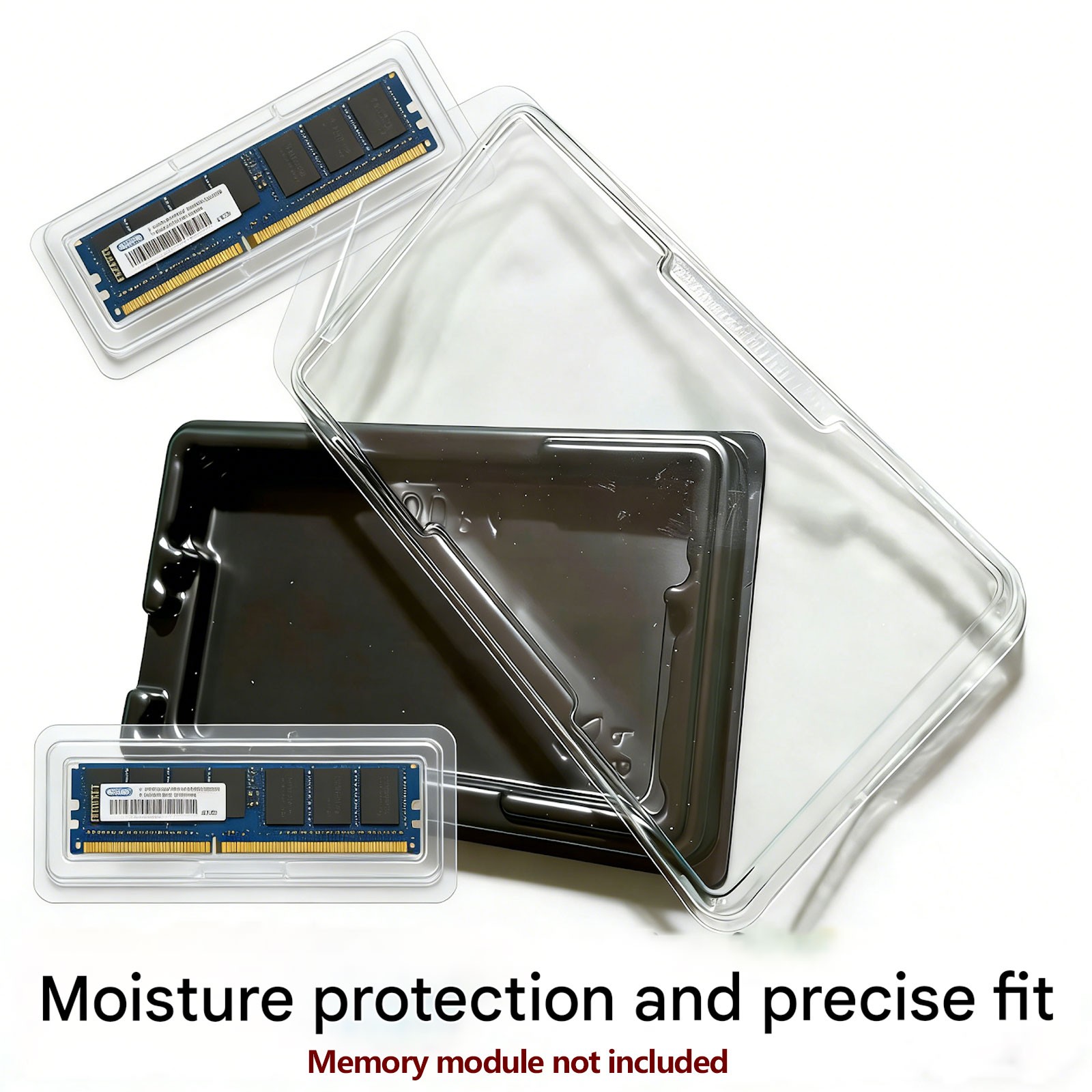 10x SODIMM Short Dimm Memory Holder Case Clamshell Fit For DDR4 and DDR5 ONLY
