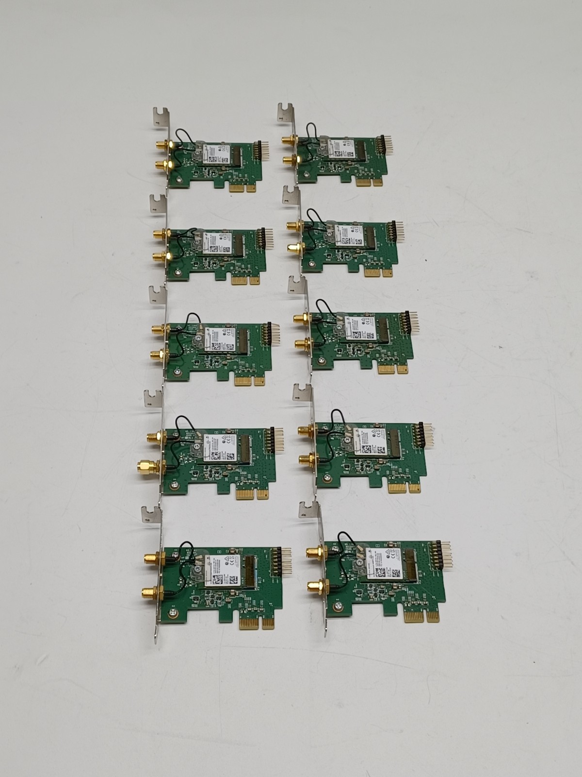Lot of 10 Dell BRKT WIRELESS HH D7 Network Card