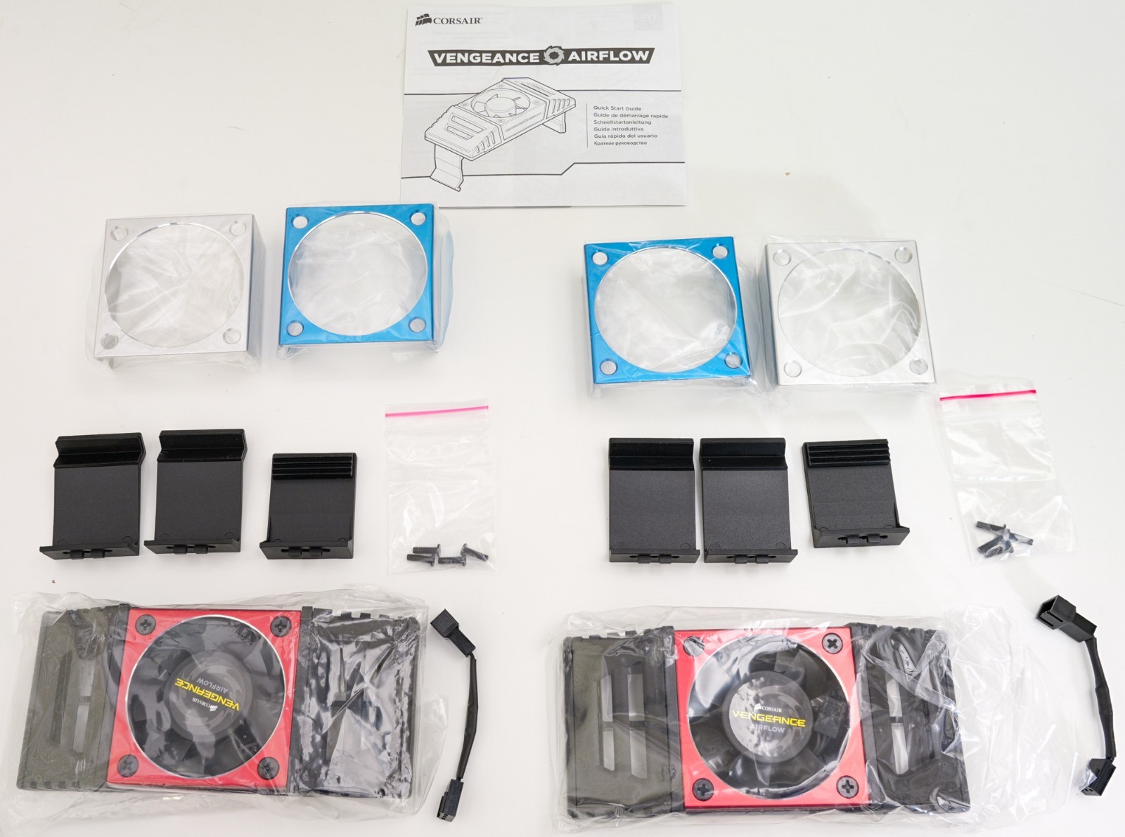 Corsair Vengeance LPX Airflow RAM Cooler Dual Fan Kit (Open Box)