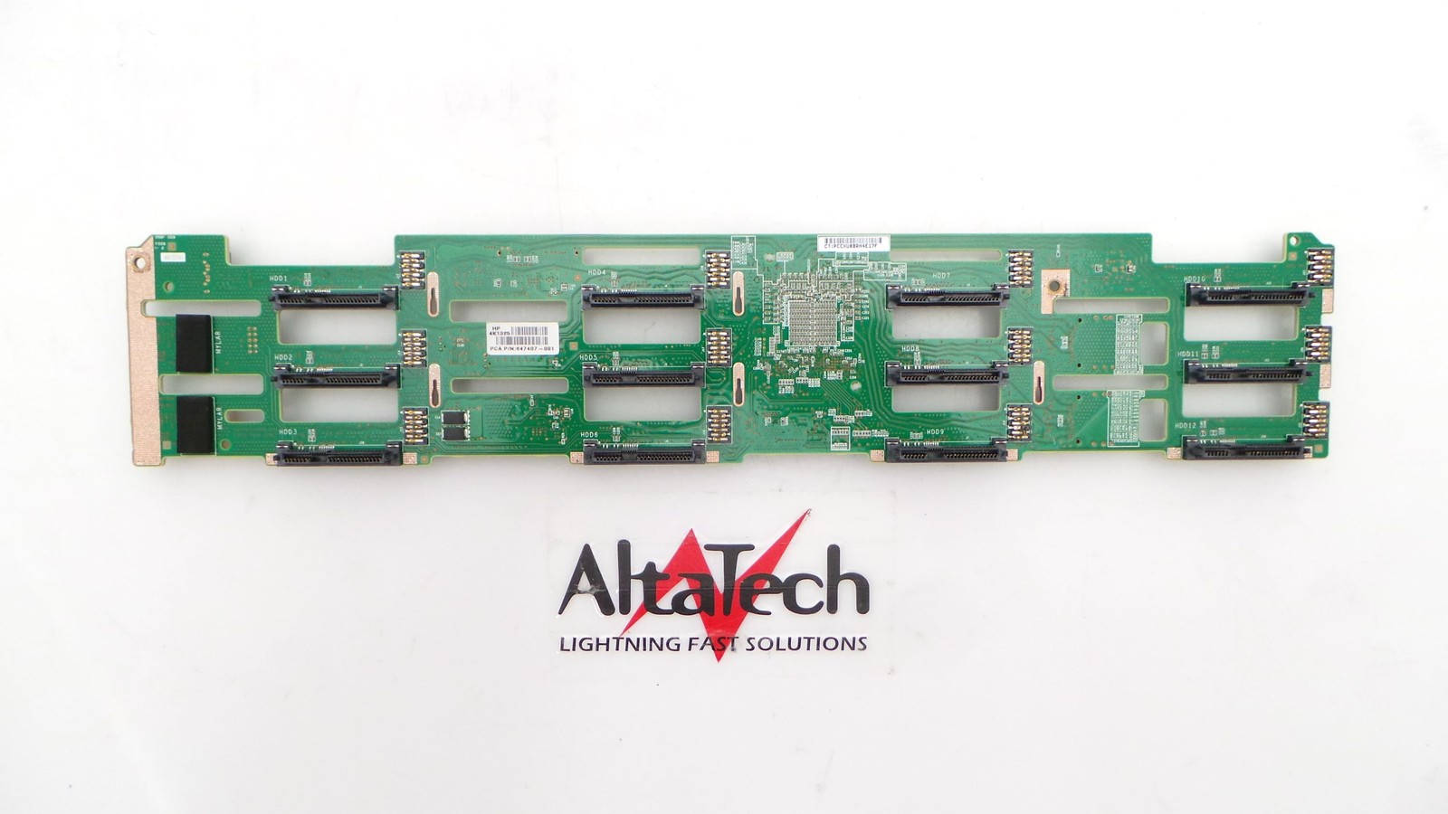 HP ProLiant DL380p G8 12x LFF SAS HDD Backplane 647407-001 Gen8 3.5″ – Tested