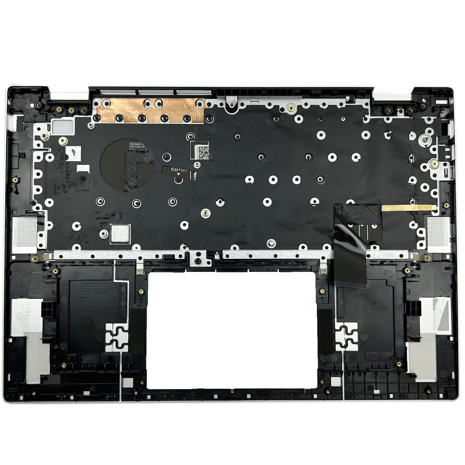 New Dell Inspiron 16 5625 5620 B12 Palmrest Keyboard Backlit Silver 0HJ5PC US
