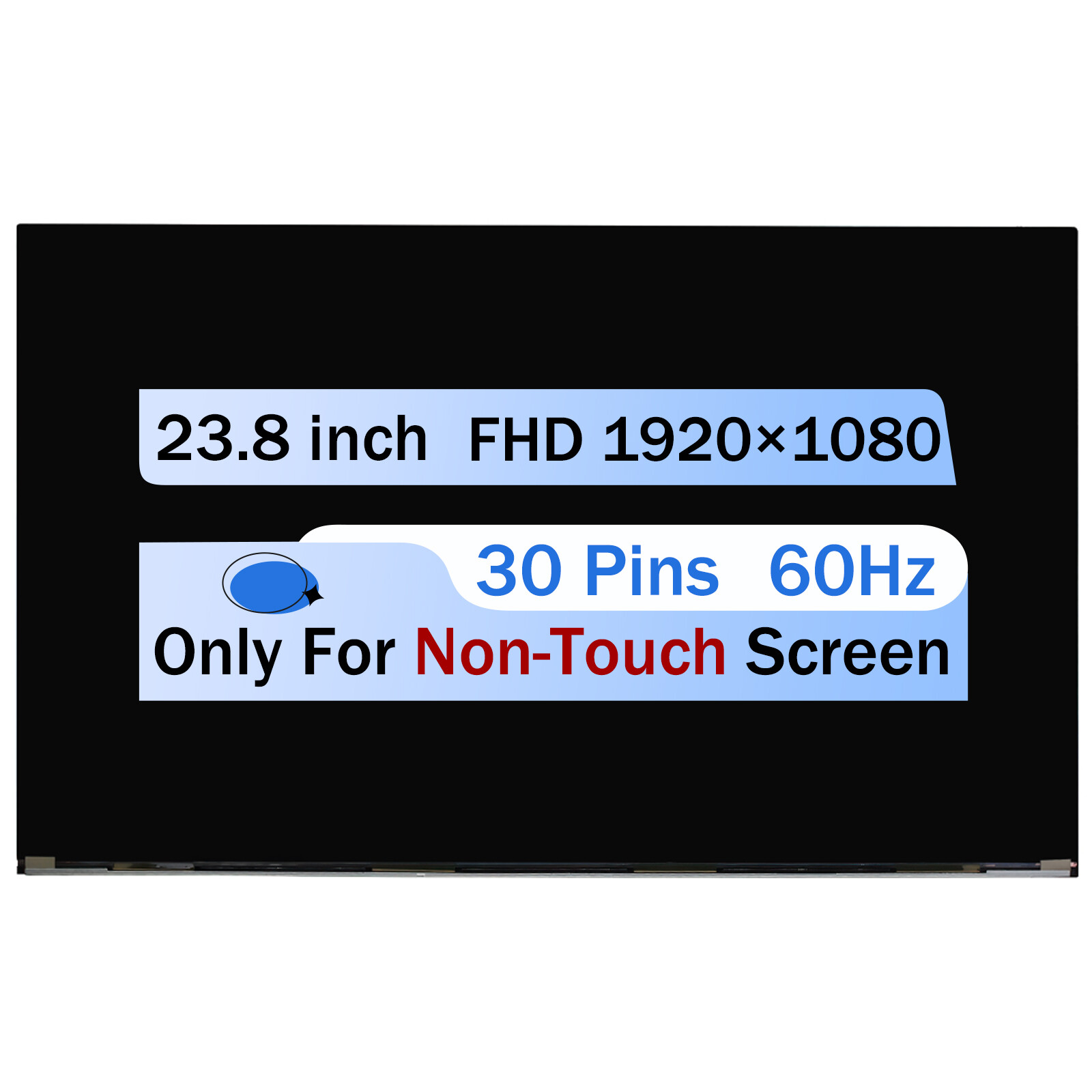 MV238FHM-N20 23.8″ New for HP 923631-001 LCD Non-Touch Screen Replacement Panel