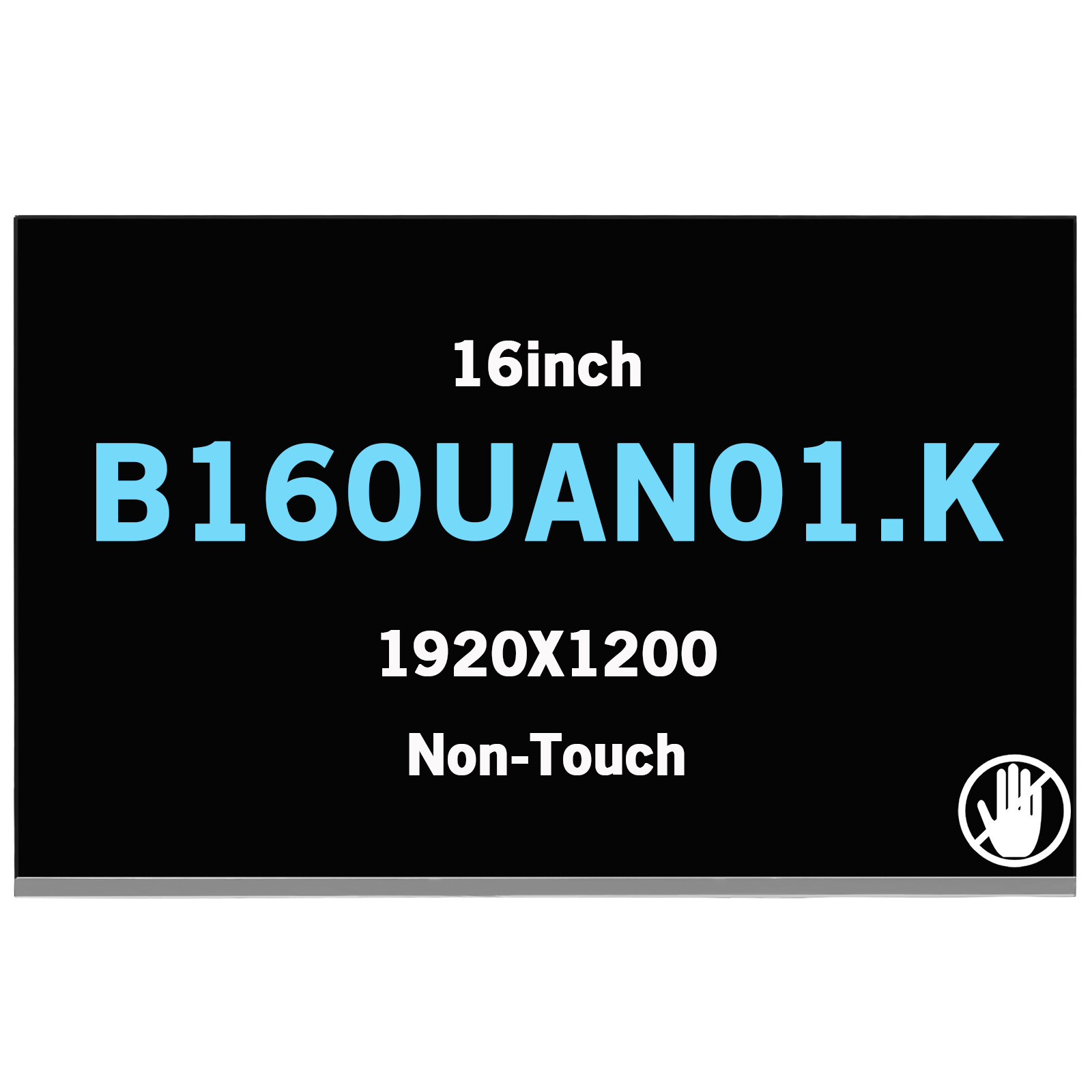 New B160UAN01.K 16in 1920X1200 LCD for Lenovo ThinkPad P16s Gen 1 Type 21CH 21CJ