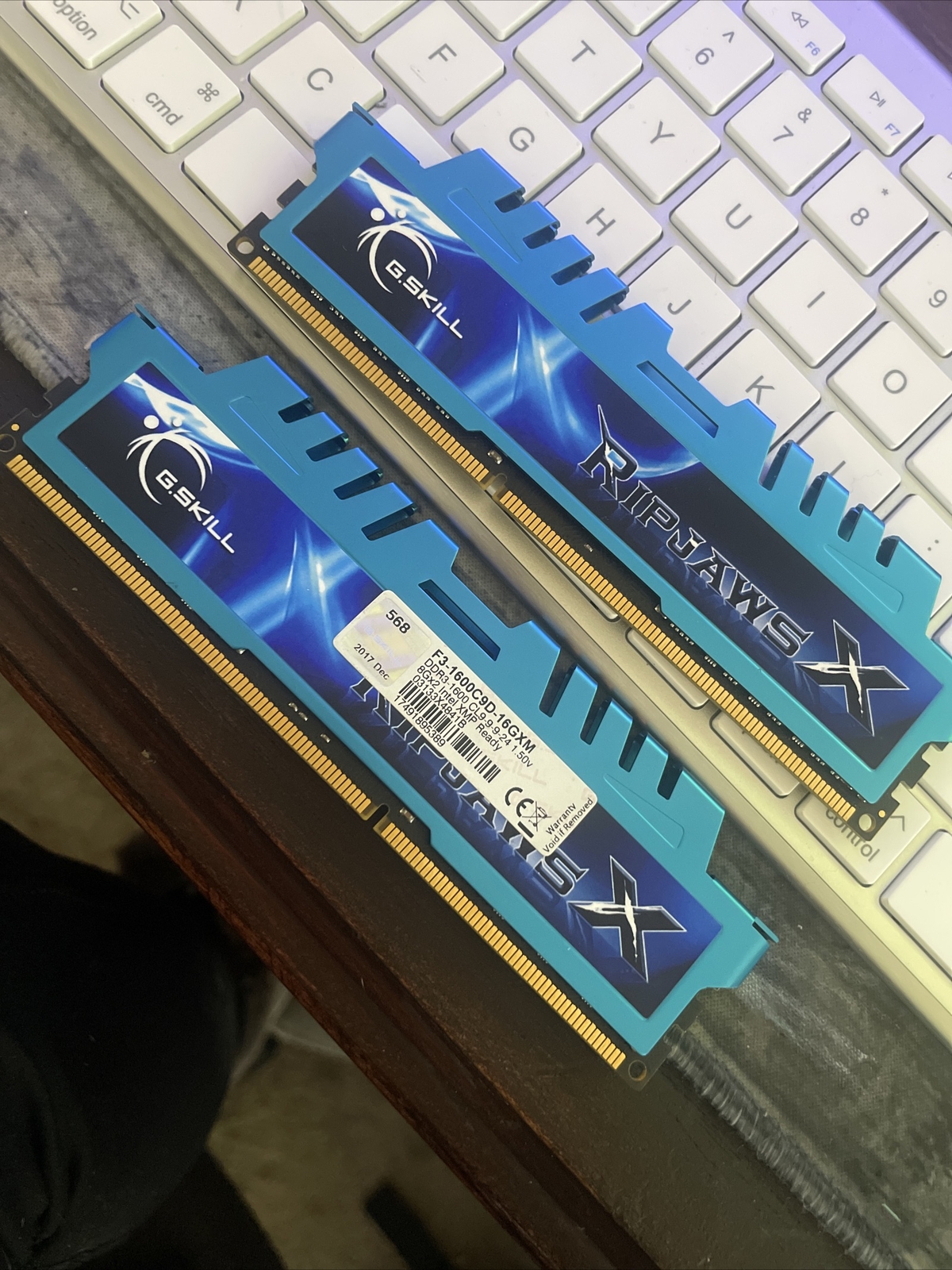 G.SKILL Ripjaws X Series 16GB (2 x 8GB) 240-Pin DDR3 RAM (F3-1600C9D-16GXM)