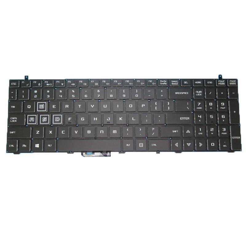 Keyboard For Eluktronics RP-17 17.3′ United States US Without Backlit Black