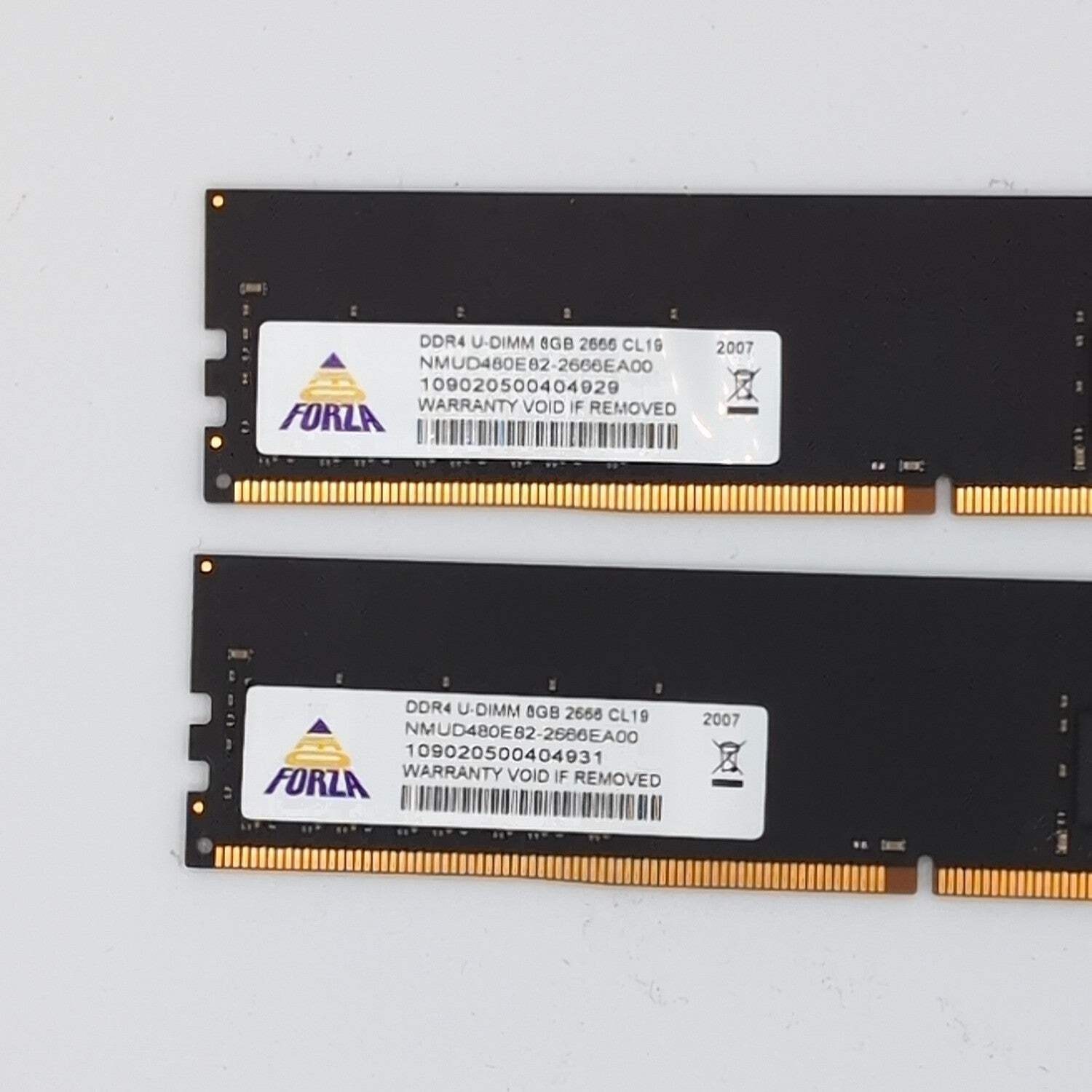 Neo Forza NMUD480E82-2666EA00 16GB (2x8GB) Gaming RAM DDR4 2666MHz