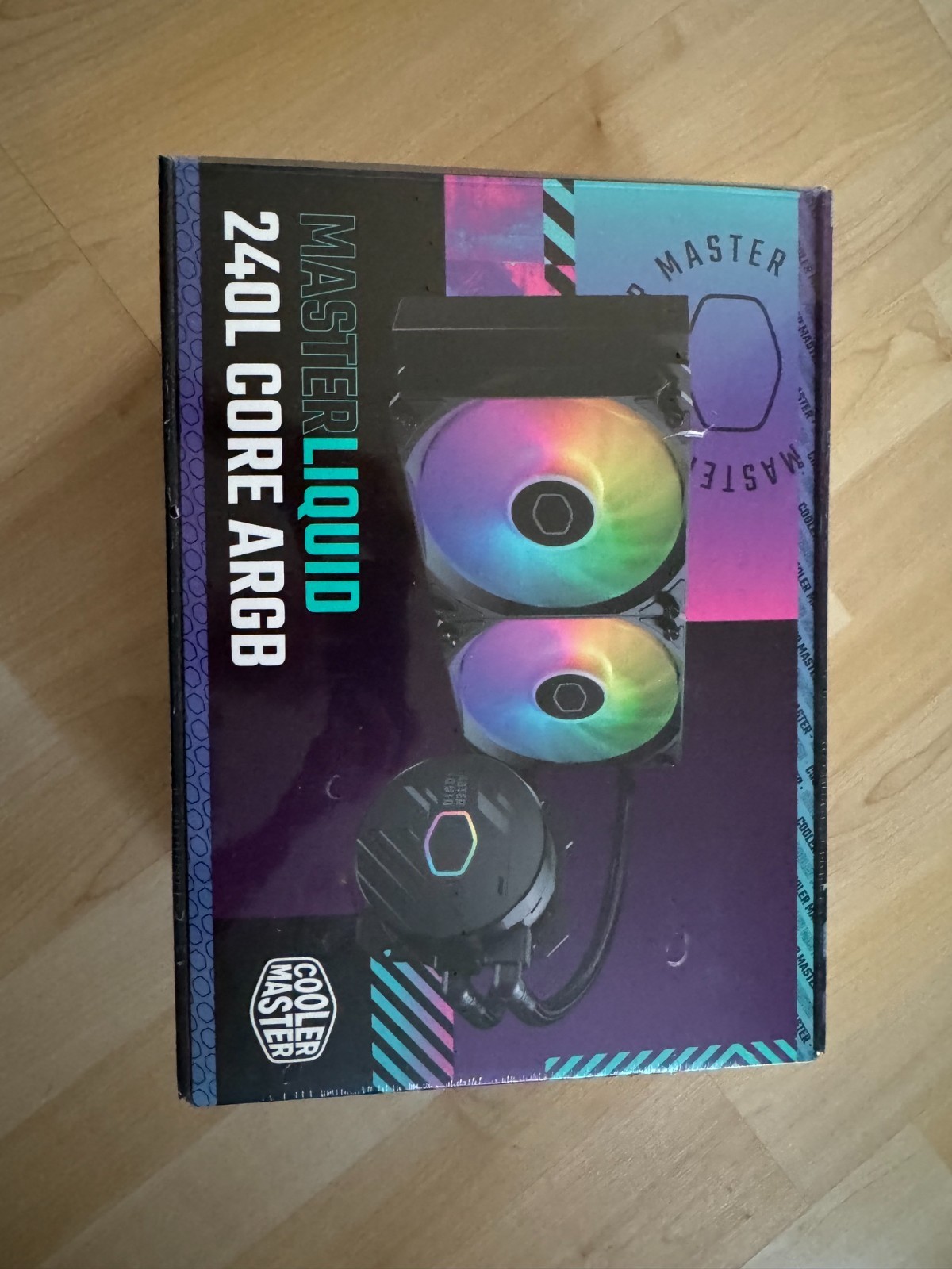 Cooler Master Master Liquid 240L Core 240mm ARGB AIO Liquid Cooler / Sealed