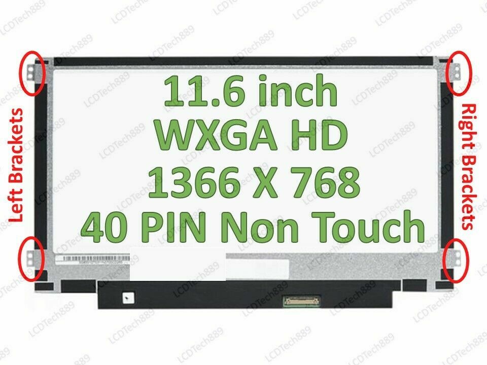 HP 755730-001 (LCD only) LCD Screen Replacement for Laptop New LED HD Matte