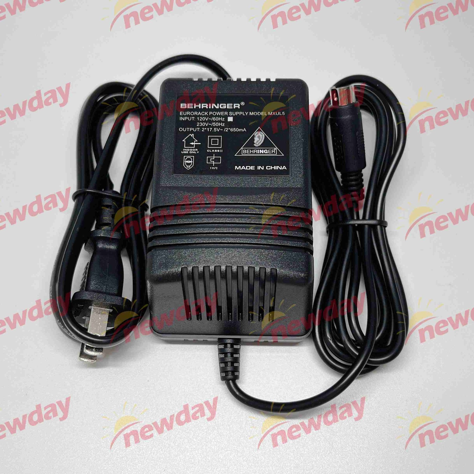 1x Power adapter 220V for Behringer EURORACK UB1002 17.5v mixer power supply