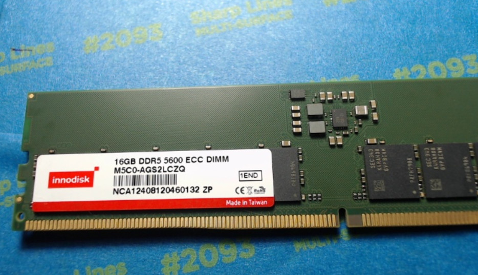 InnoDisk 16GB DDR5-5600 ECC DIMM Server / Industrial RAM – Brand New
