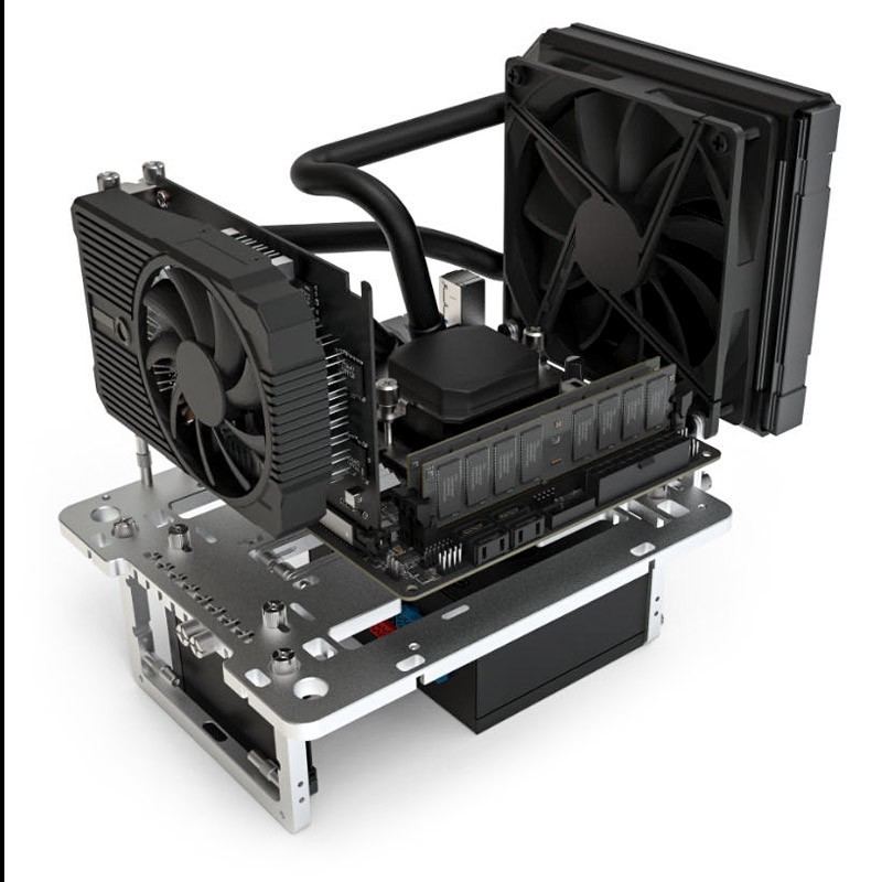 Streacom BC1 Mini V2 Benchtable Grey Benchtable Mini-ITX 2.5″ ST-BC1S-MINI-V2