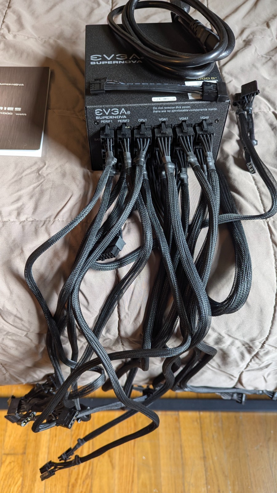 EVGA SuperNOVA 1000 G+ ATX Modular 1000W Power Supply 24 Pin PCIe SATA