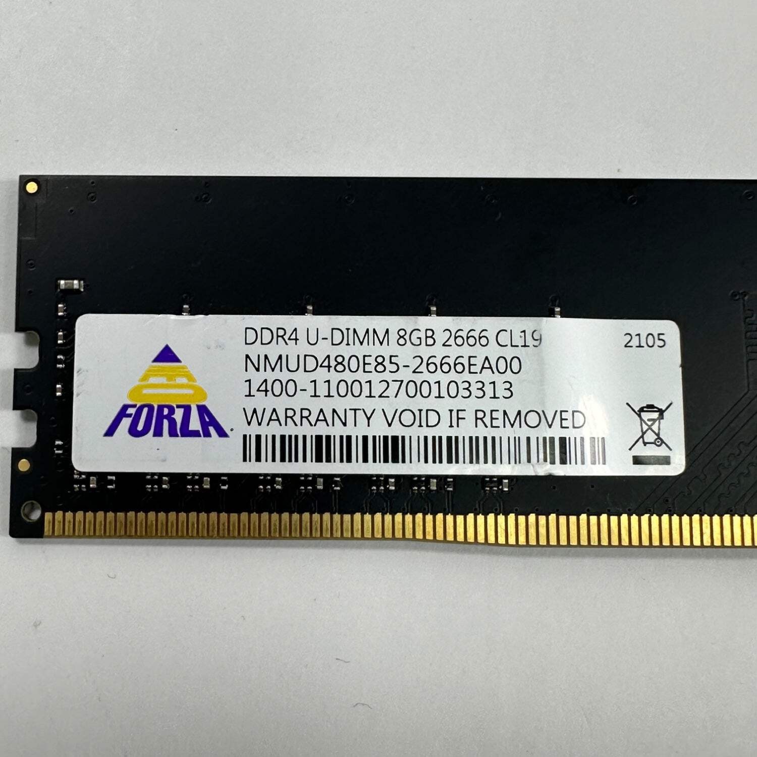 Neo Forza 16GB (2x8GB) RAM DDR4 2666MHz NMUD480E85-2666EA00