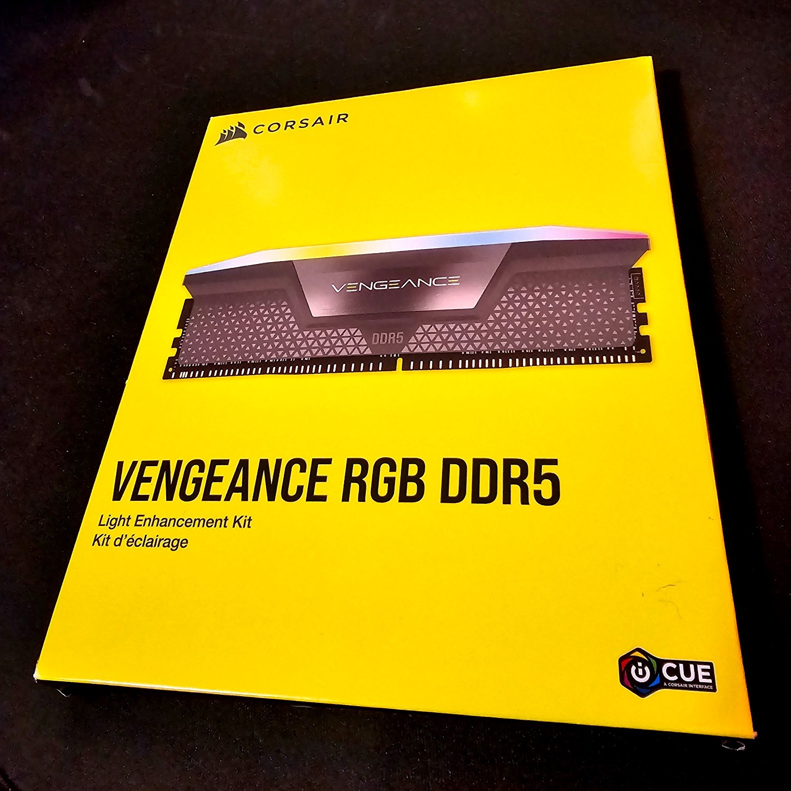 CORSAIR Vengeance RGB DDR5 Light Enhancement Kit – NO Physical Memory (0 GBs)