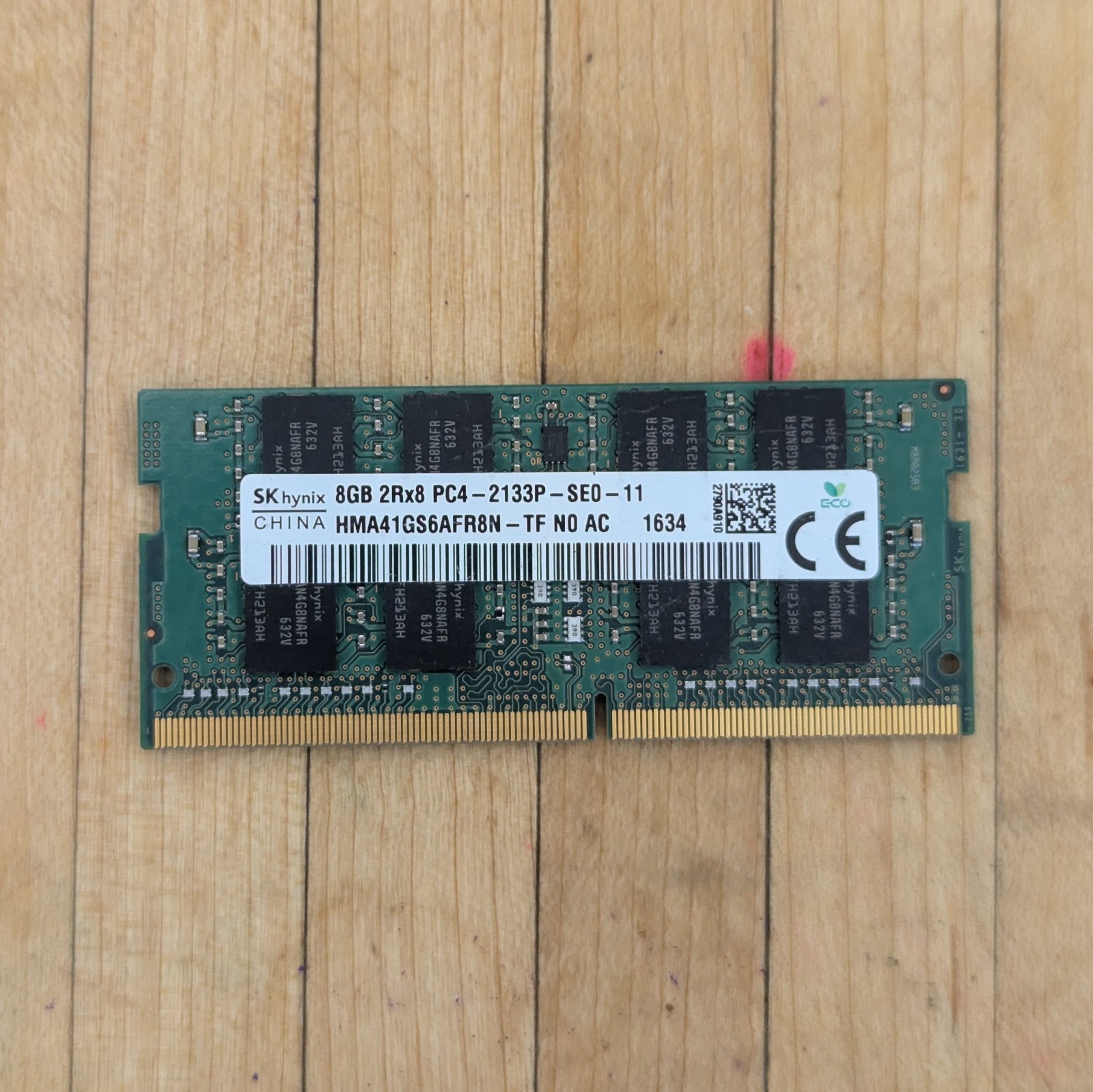 SK hynix 8GB DDR4 2133MHz PC4-2133P 2Rx8 Laptop RAM SO-DIMM HMA41GS6AFR8N