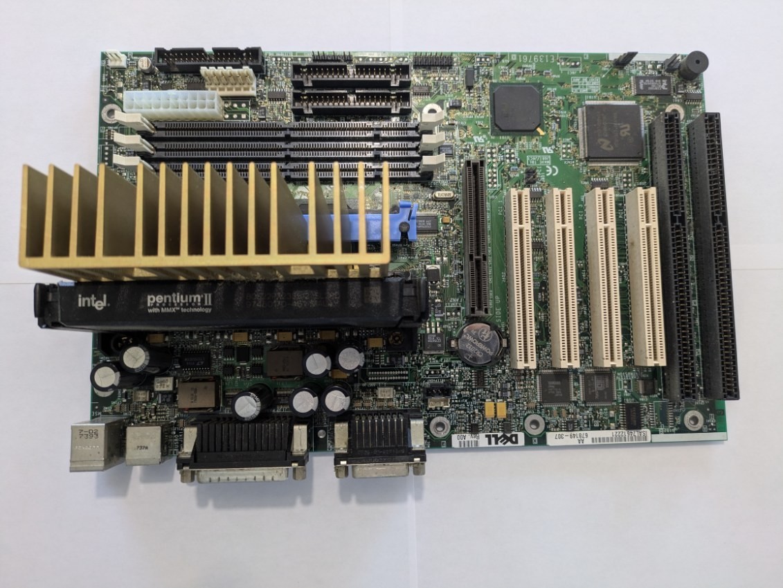 Dell Dimension XPS D-Series Intel 440LX Motherboard w/ Pentium II MMX Cpu 233Mhz