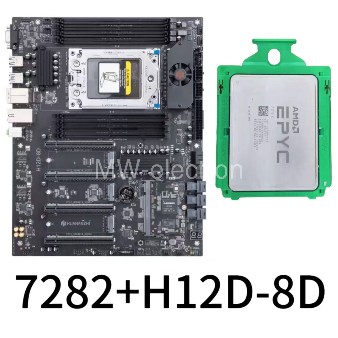EPYC 7282+South China H12D-8D SP3 motherboard 16 cores 32 threads 2.8GHZ
