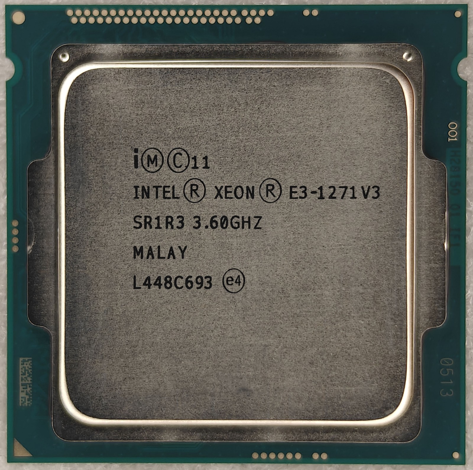 Intel Xeon E3-1271 V3 E3-1271V3 3.6GHz SR1R3 5GT/s 4 Core LGA1150 CPU Processor