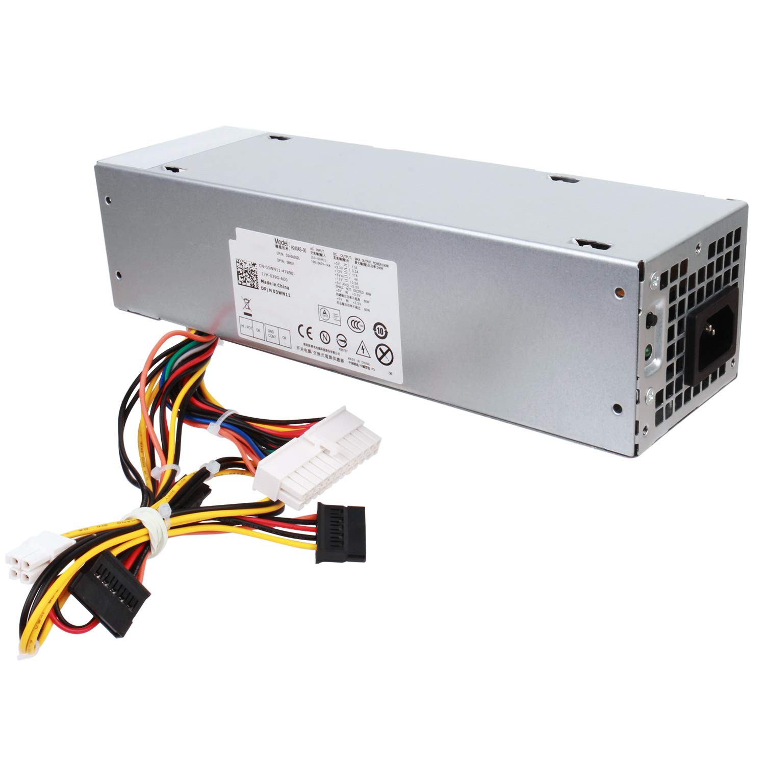 Upgraded H240AS-00 H240AS-01 L240AS-00 240W Power Supply Compatible with Dell…