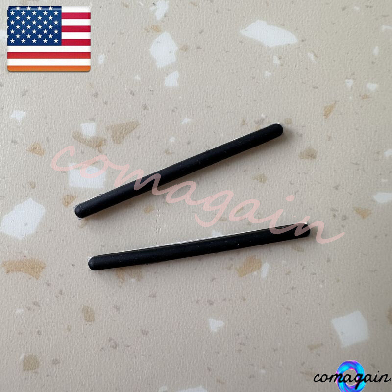 2x Black Bottom Cover Lower Case Rubber Feet Fit For Dell Inspiron 16 Plus 7620