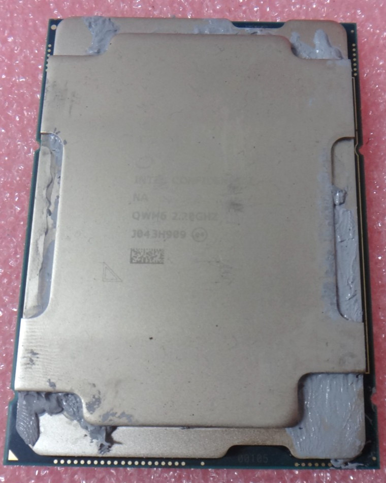 Intel Confidential QWM6 Xeon 6338N 2.20GHz 32-Core 64-Thread LGA4189 Server CPU