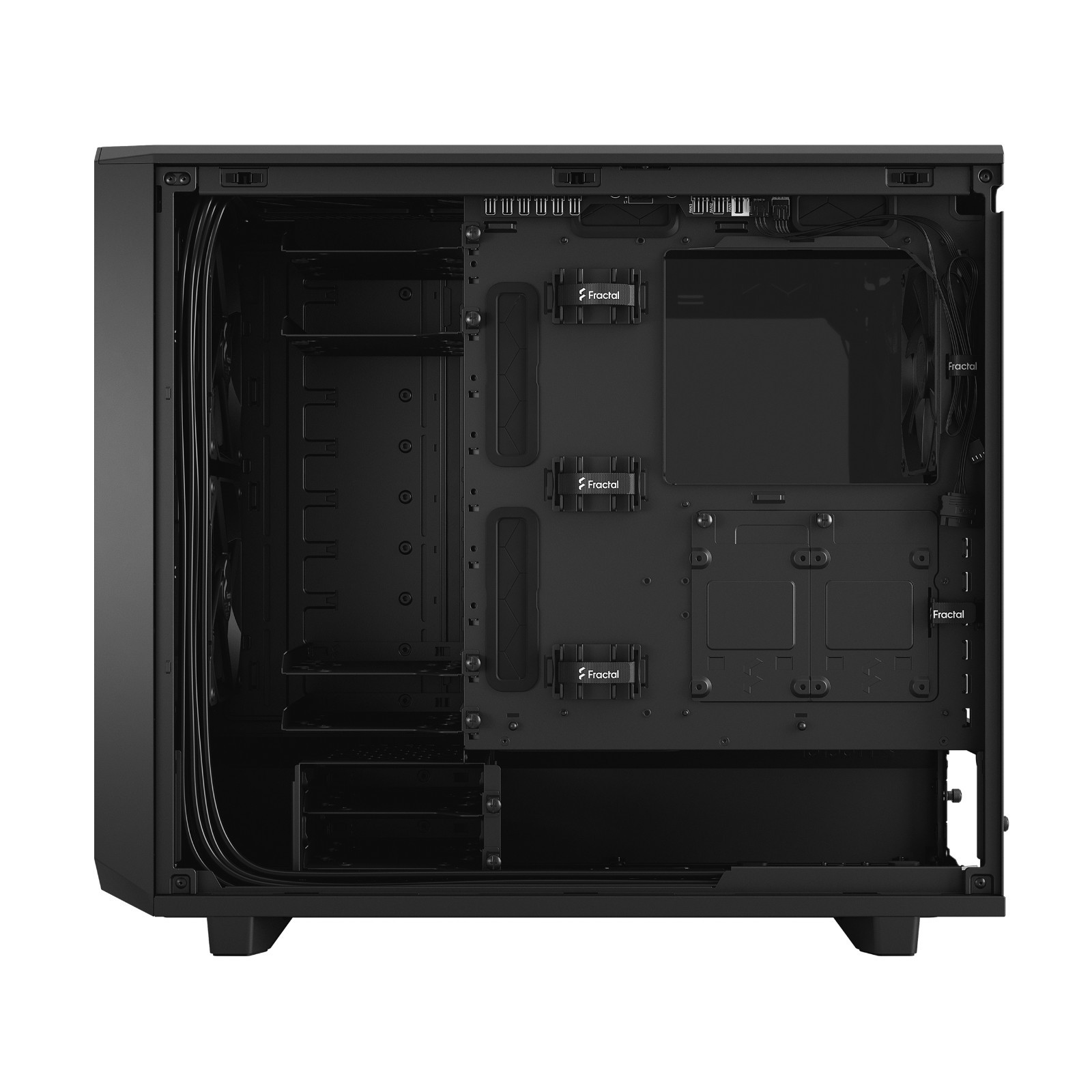 Fractal Design Meshify S2 Full-Tower Case Windowed Side FD-CA-MESH-S2-BKO-TGL