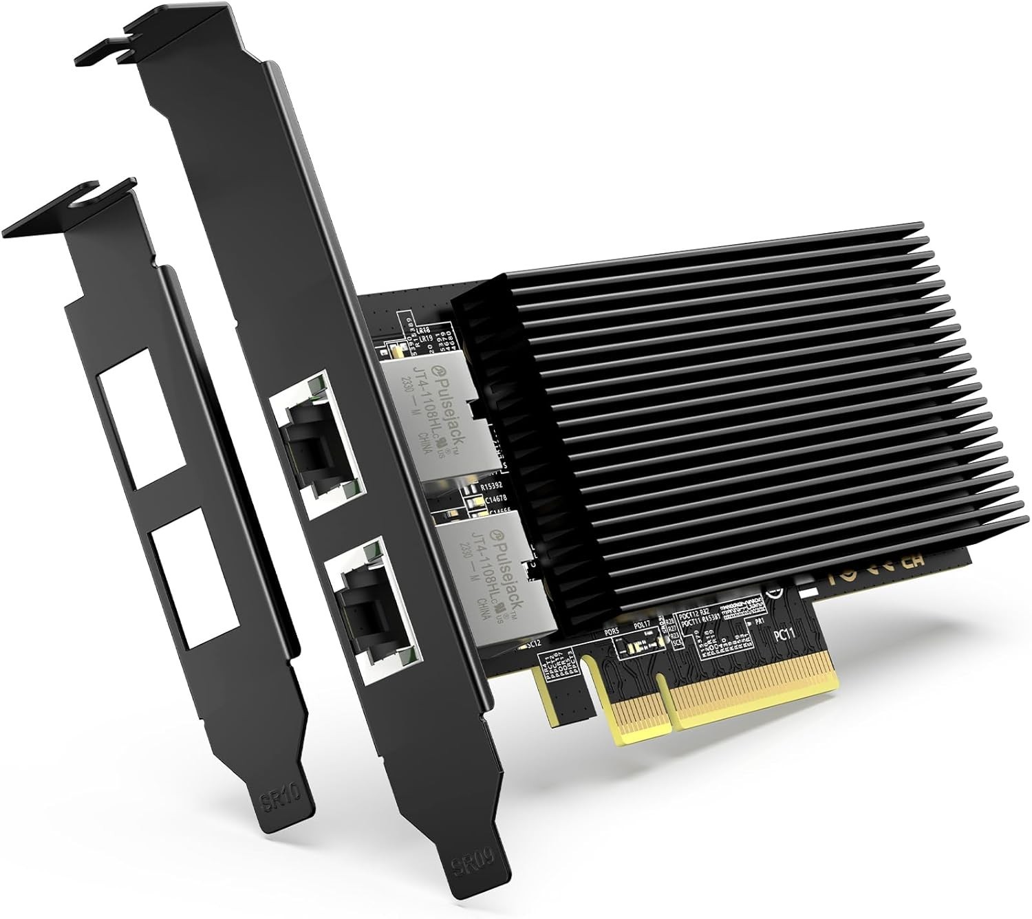 Dual 10Gbps RJ45 Ethernet Adapter Card – Intel X540-T2 for PCI Express X8/X16