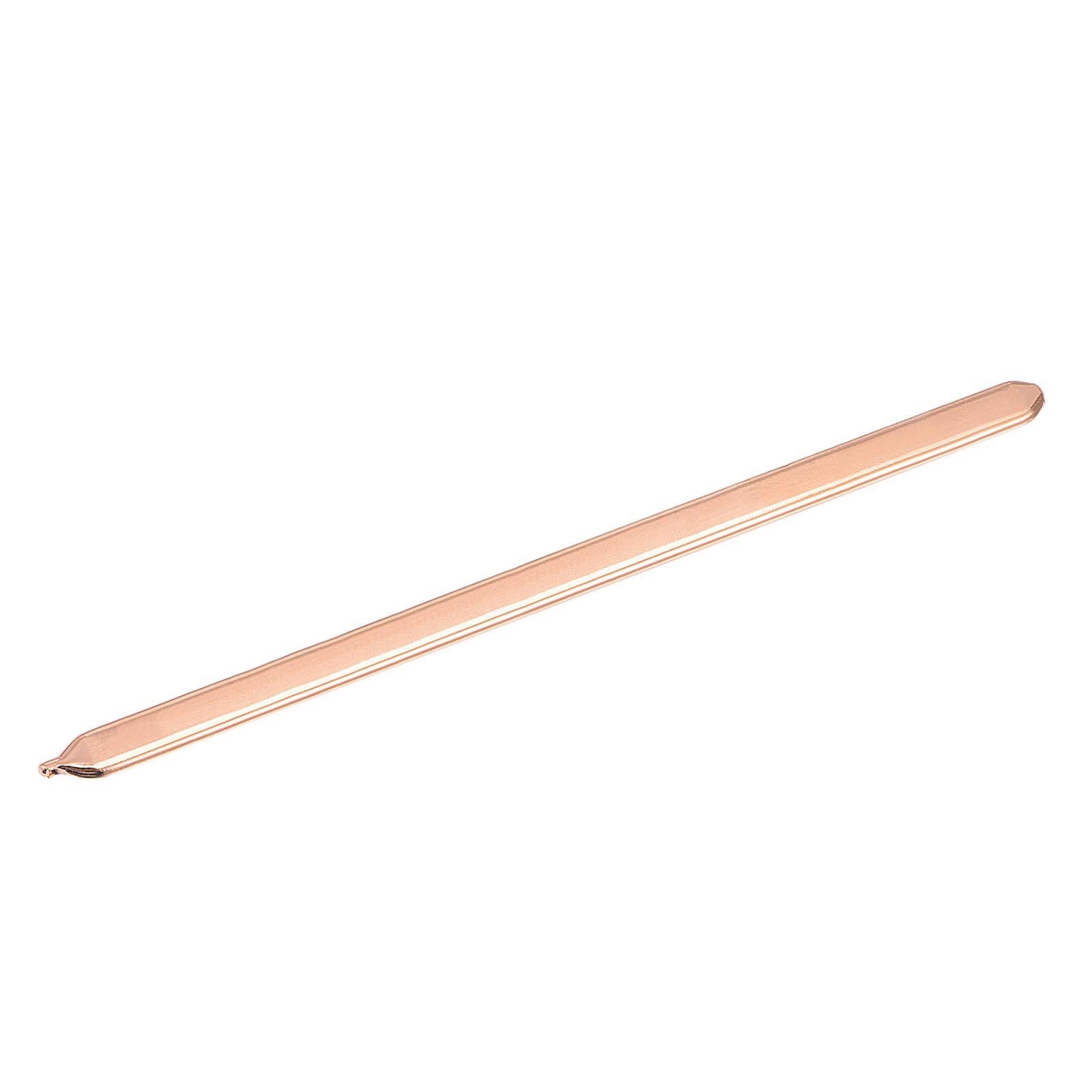 Copper Flat Heat Pipe for Cooling Laptop CPU GPU Heatsink 180mm x 8mm x 3mm