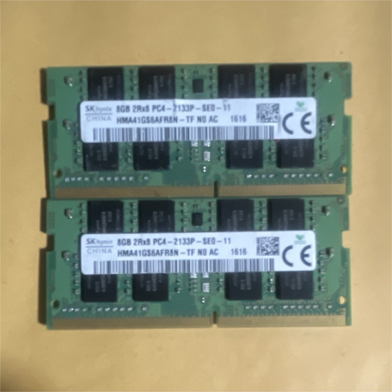 SK hynix 16GB (2x8GB) DDR4 SDRAM SO-DIMM RAM PC4-2133 260-Pin HMA41GS6AFR8N-TF
