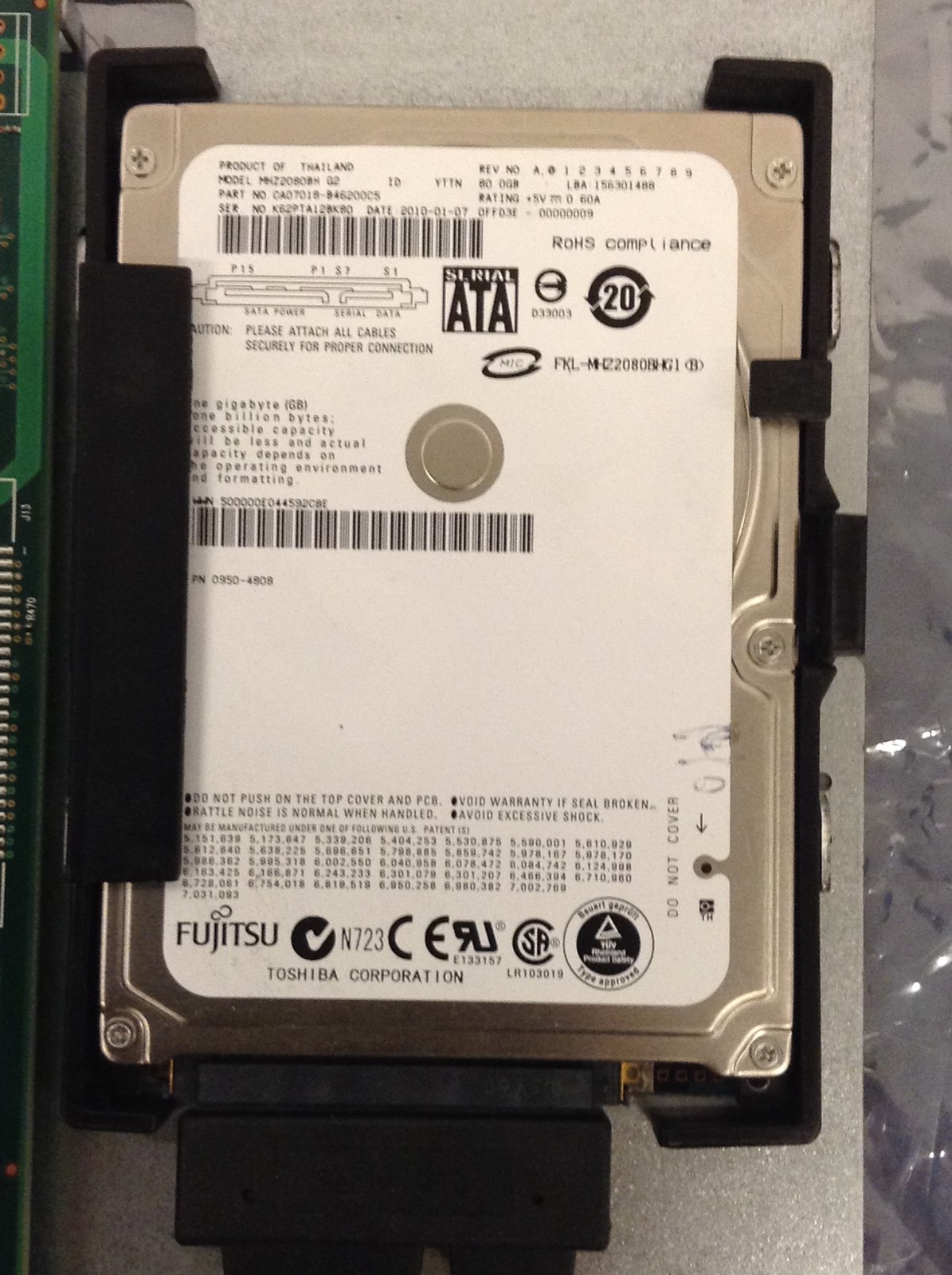 HP CC402-80001 Copy Process Board w/80GB HDD J7972G Card For Hp LaserJet 9050
