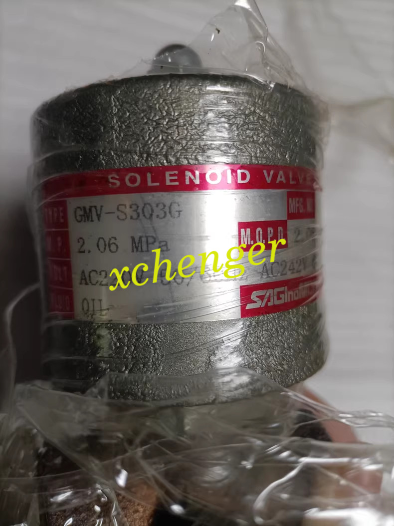 1PCS Saginomiya GMV-S303G 2.06MPa AC220V solenoid valve new via FedEx or DHL