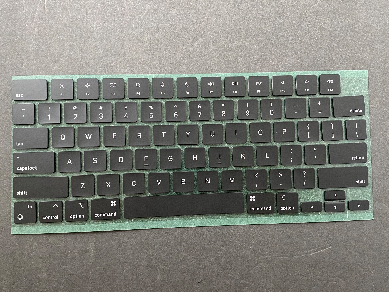 A2442 A2485 US Keyboard Key Cap Replacement One Set For Apple MacBook w/ Hinge