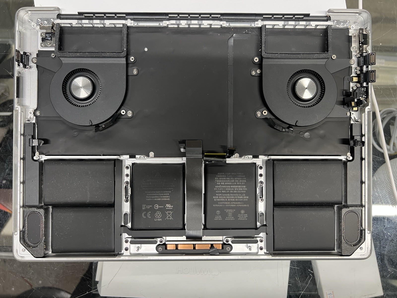 MacBook A2779 Back Cover with Battery And All part What You See On This Picture